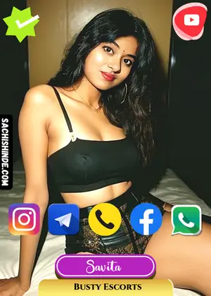 Verified Profile Image of Pune Busty Escorts Girl Savita. Book an appointment with Savita Via WhatsApp, Instagram, Telegram and Call. Savita's exclusive Video is Available. 